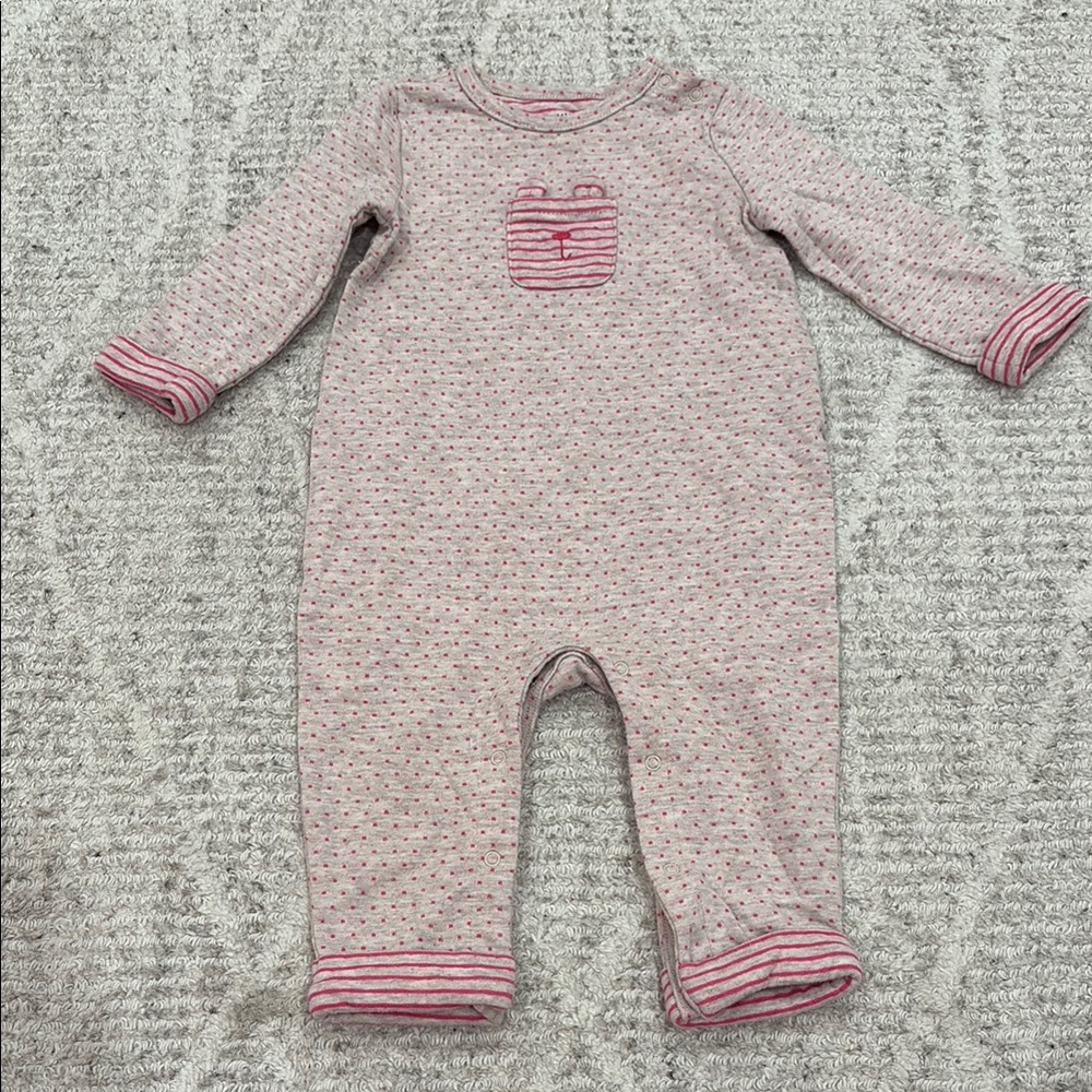 2/$20 BABY GAP Pink Striped One Piece